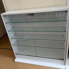 ガラスコレクションケース　棚　フィギュア収納　ディスプレイ　　