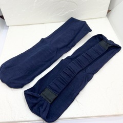 洗顔用 ヘアバンド ふわふわ ネイビー 2本セット