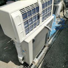 三菱 冷暖房エアコン MSZ-ZW405S-W 200V 4.0kw 中古動作品の画像