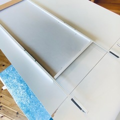 【決まりました・中古品】ニトリ ドア掛け 姿見 120㎝の画像