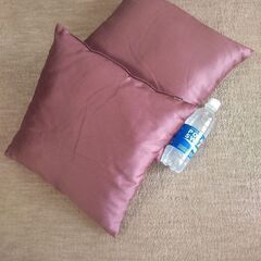 クッション2個　カバーはずせます