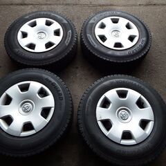 スタッドレス　4本　ハイエース　iceGUARD　195/80R...