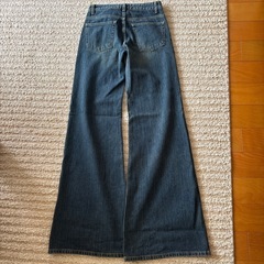 【未使用品】岡山産　ワイドバギーデニム　sサイズの画像