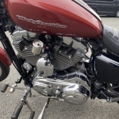 エンジン始動動画あり、ハーレーダビットソンXL1200C 車検令和8年6月の画像