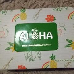 ハワイ🌴alohaクッキー空き缶の画像