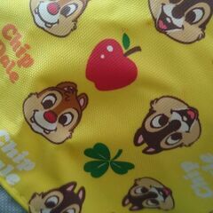 （一度使用のみ）チップとデールのリュック（幼児用）の画像