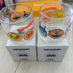 非売品　アンパンまん　グラスセット