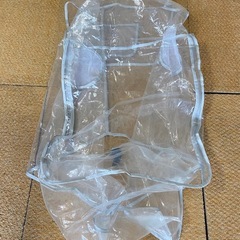 【美品】A型ベビーカー用レインカバー