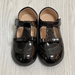 エナメル靴　16.5センチ