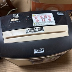 ナカバヤシ　シュレッダー NSE-105の画像