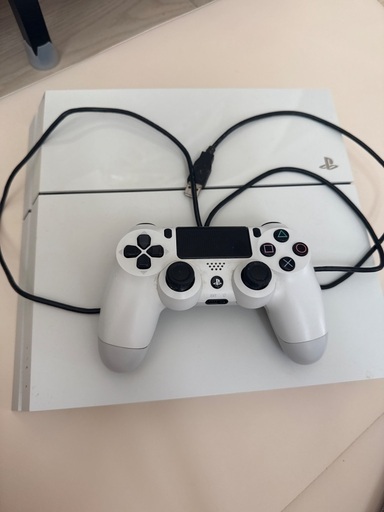 PS4 本体、電源ケーブル、コントローラー(コントローラー用コード付き)