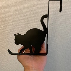 ドアフック　猫　ネコ