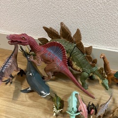 恐竜　フィギュア　セットの画像