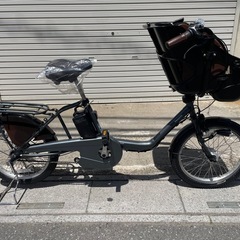 試乗🉑新車仕上げ⭐️中古子供乗せ電動自転車 パナソニックギュット前乗せ