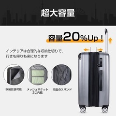 スーツケース　Mサイズ　グリーン　NewTrip　新品タグ付き　の画像