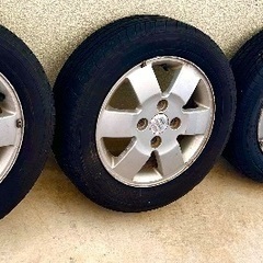 新品　ヨコハマタイヤ　アルミホイールセットの画像