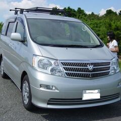 旧型アルファード用ルーフバーセットの画像