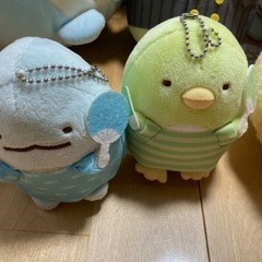 最終【周辺お届け可※要相談】値下げ　早い者勝ち　すみっこぐらしぬいぐるみ、雑貨セットの画像