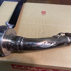 お譲りしました バイクマフラー・・スーパーカブ等の横型エンジンの画像