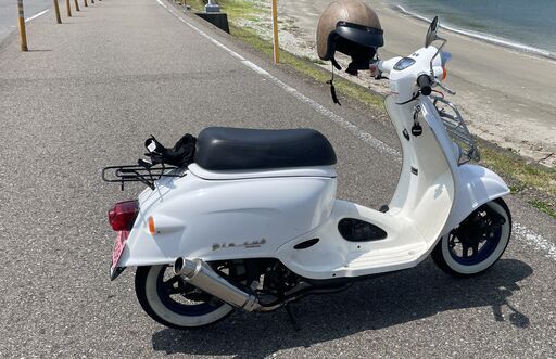 お譲りしました バイクマフラー・・スーパーカブ等の横型エンジン