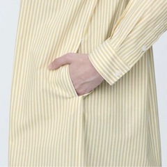無印良品シャツワンピースの画像