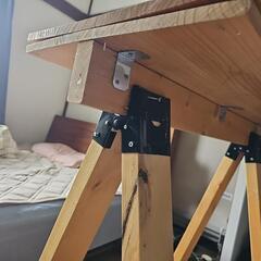 テーブル　自作の画像