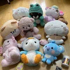 ③【周辺お届け可※要相談】値下げ　早い者勝ち　ぬいぐるみセット