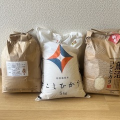 お米5kg  3袋
