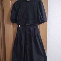 新品七分袖DIVIDCOH＆M ワイドパンツ⭐処分値下げ