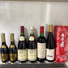（決まりました）ワイン6本と焼酎