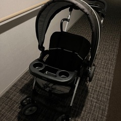 【定価2万超】GRACO 縦乗り2人乗りベビーカー(折りたたみ可)