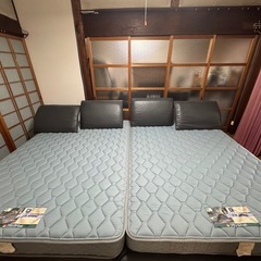 【2セット】フランスベッド　ダブル