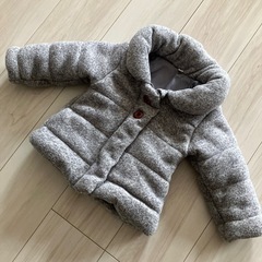 子供用コート　90サイズ　グレー　