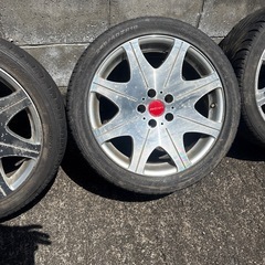 レグザス18インチアルミ　51エルグランドに使用の画像