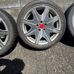 レグザス18インチアルミ　51エルグランドに使用の画像
