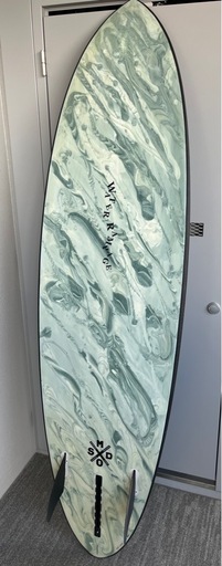 サーフボード/ソフトボード【WATER RAMPAGE 6'8" 】フィン・カバー付属　初心にもお勧め！