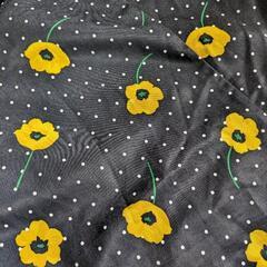 テチチ 花＆ドット柄スカートの画像
