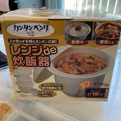 レンジde炊飯器