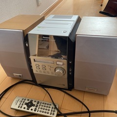 オーディオコンポ　CD.MD