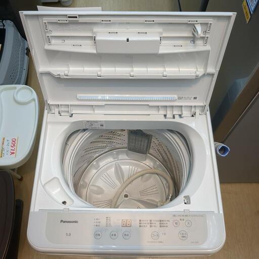 Panasonic 5kg 全自動洗濯機 NA-F5B1 ホワイト 2023年製 動作