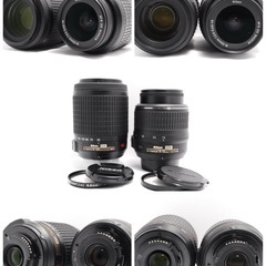 【初心者向け】Nikon D5000 ダブルレンズ 望遠　スマホ転送 使用わずかの画像