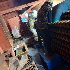 "急募" 鍛冶工、足場工