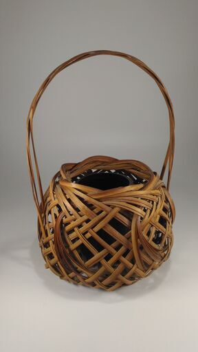 お茶道具/古いレトロな花生け 美術品・アンティーク・コレクション