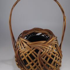 レトロ 花籠 花瓶　茶道　茶器　生け花の画像