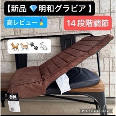 【🉐新品  明和グラビア 】  14段階調節  らくらくペットス...