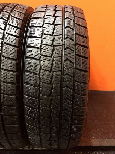 DUNLOP WINTER MAXX WM02 205/60R16 16インチ スタッドレス 4本 23～24年製 バリ溝 ステップワゴン ヴォクシー ノア等　(KTL394)