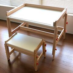 ★★IKEA フリサット 子供用デスク＋ベンチ セット★★