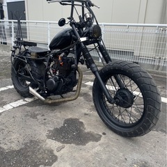 ヤマハ tw200 フルカスタム チョッパー ボバー キャンプ 実働