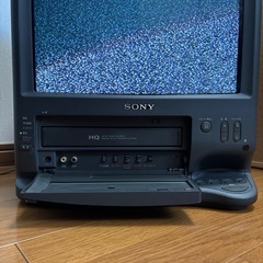 【取引完了】 ジャンク品 ソニー 14型テレビデオ トリニトロンの画像