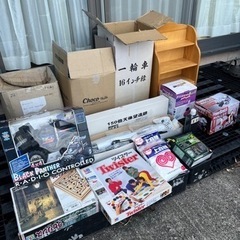 オモチャ　一輪車　望遠鏡などまとめて無料♪